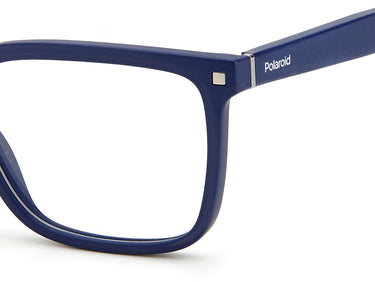 Premium Men Polaroid Eyeglasses: PLD D436 - Matte Blue - SpecSMART Eye Clinic (Zoom View)